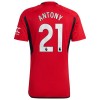 Officiële Voetbalshirt Manchester United Antony 21 Thuis 2023-24 - Heren